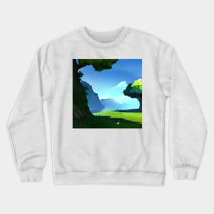 Moutain forests Crewneck Sweatshirt